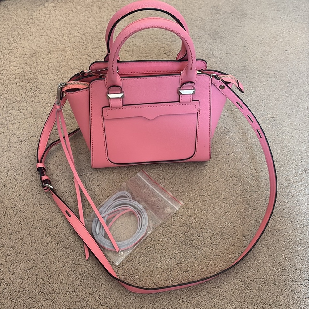 Rebecca Minkoff Pink Satchel/Crossbody Bag - Picture 3 of 16